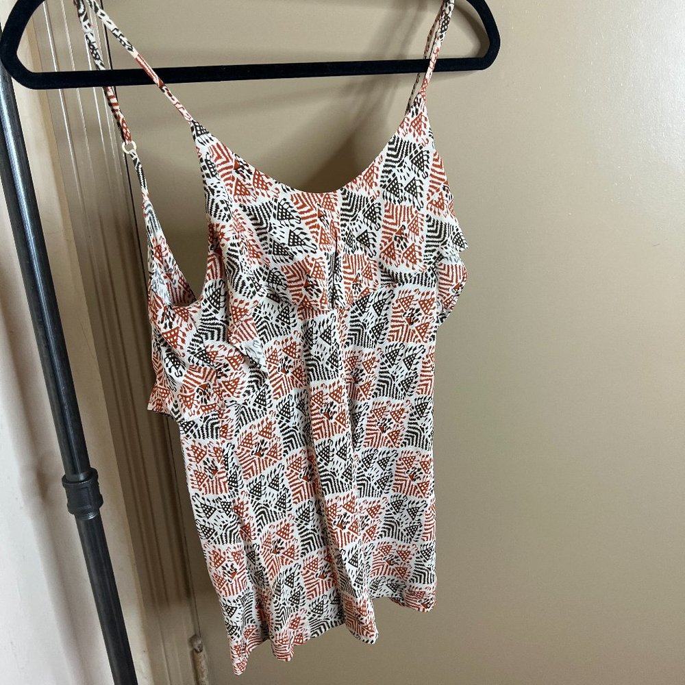 Aaron Ashe tribal print tank top - XS